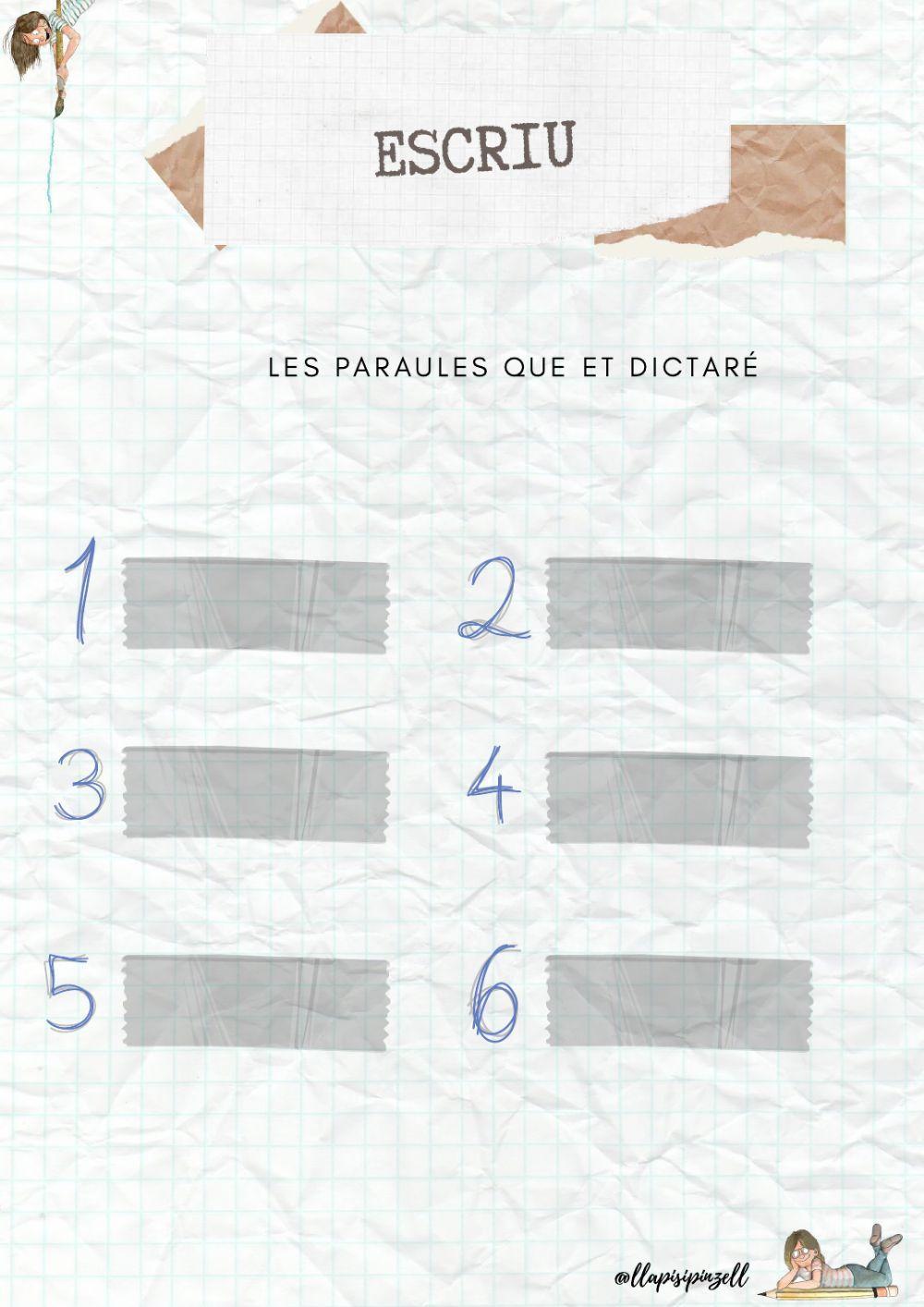 Bisíl·labs 15 segona part