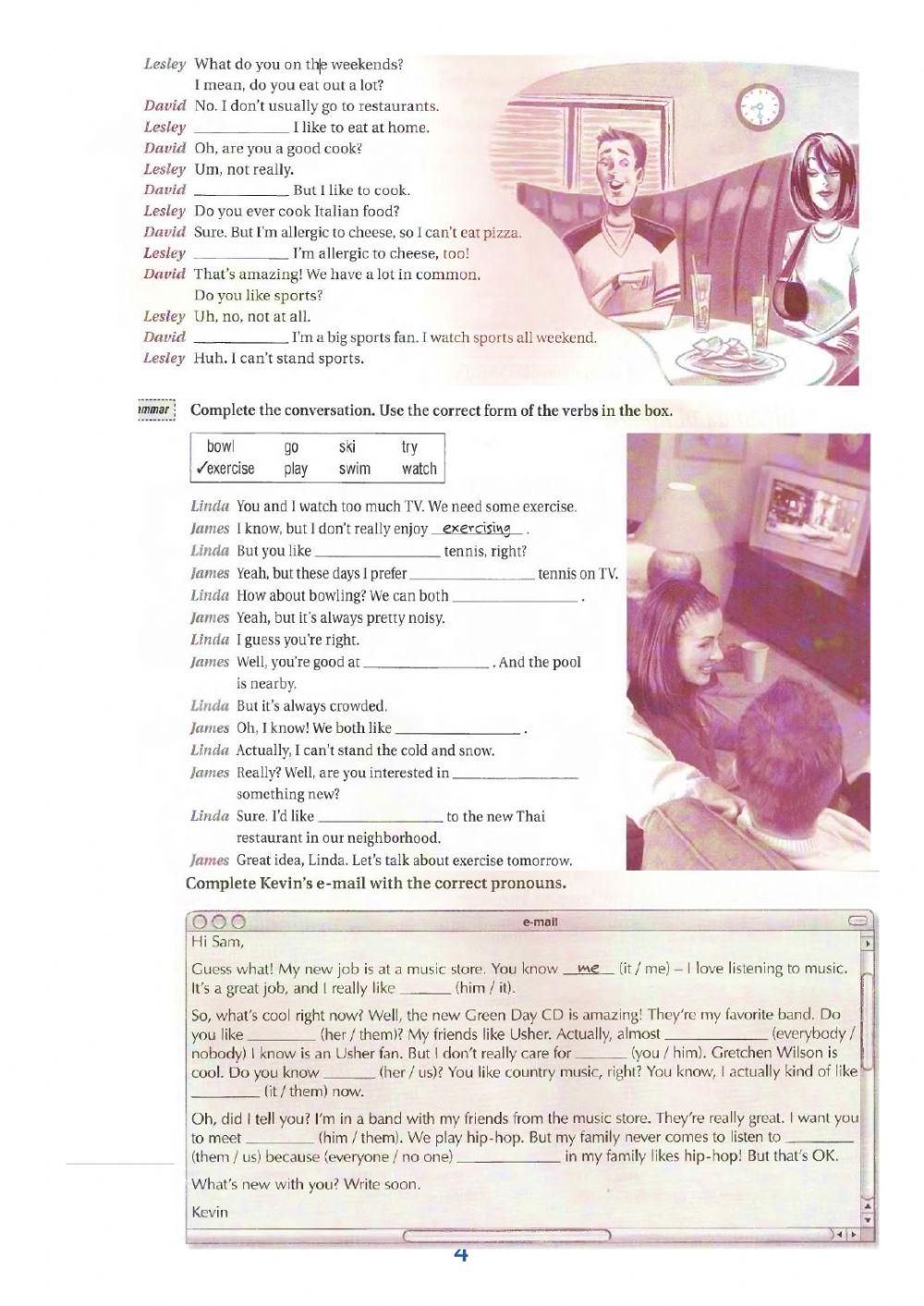 Touchstone 2 Unit 01 and 02