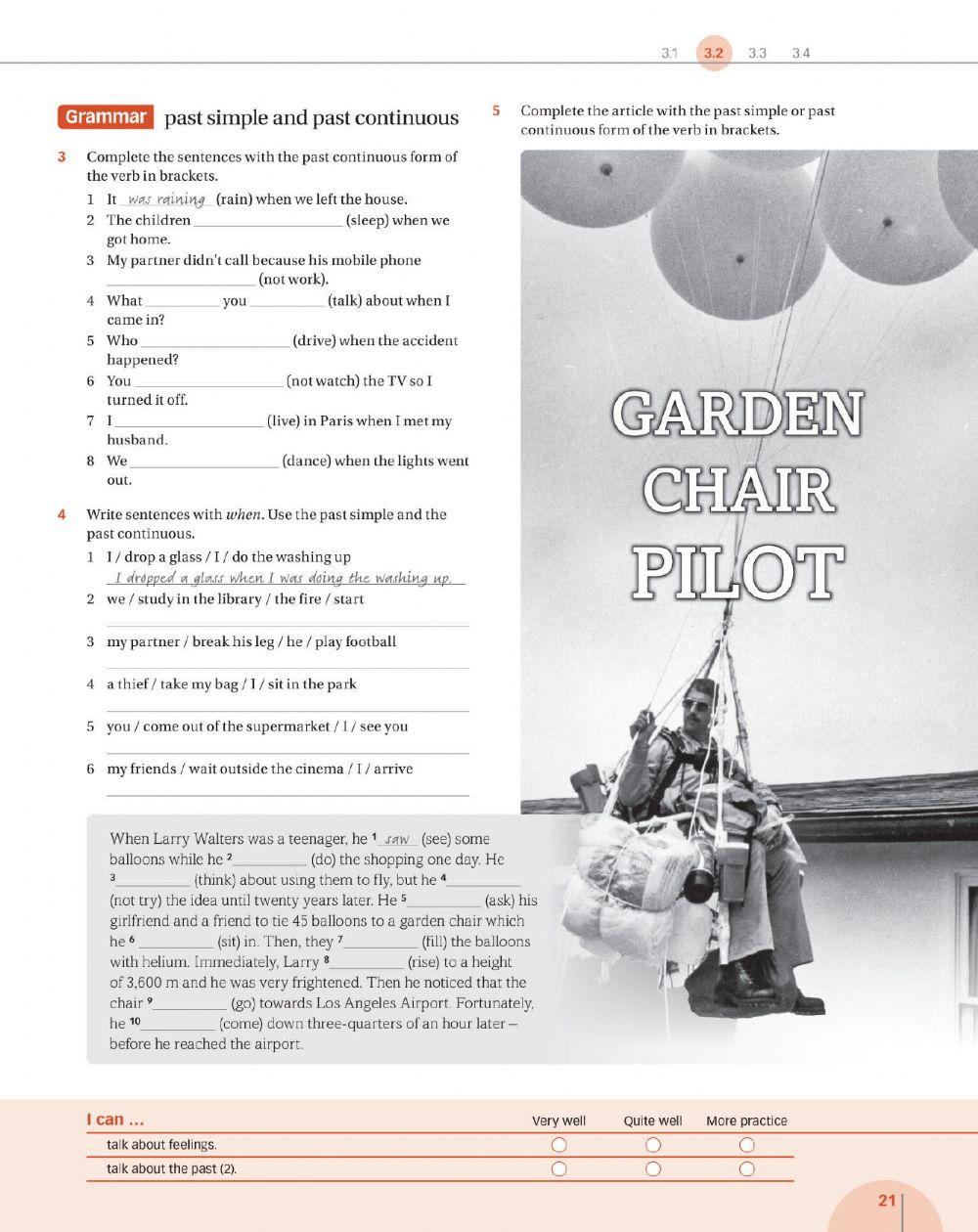 Continuous of the Past