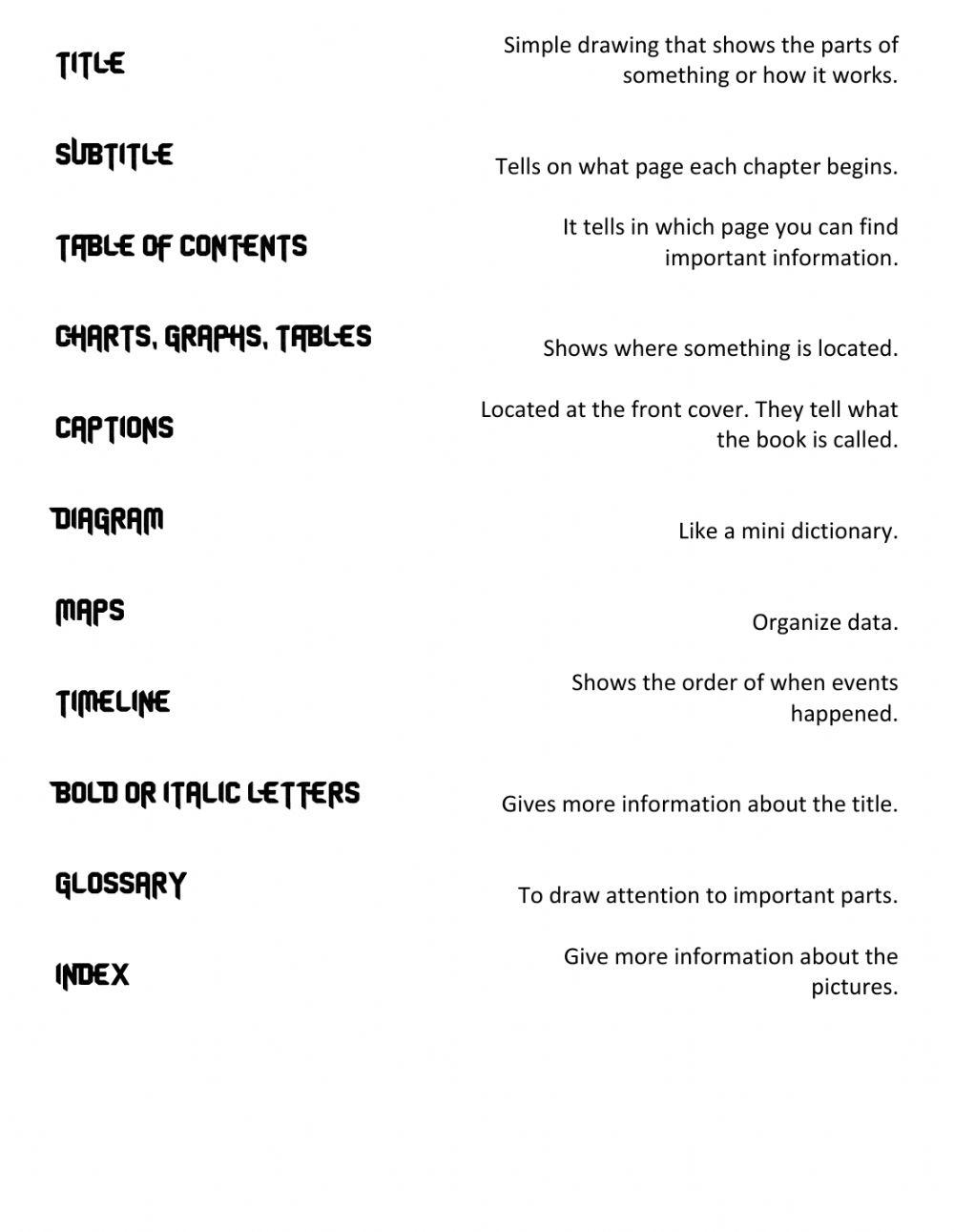 Non Fiction Features