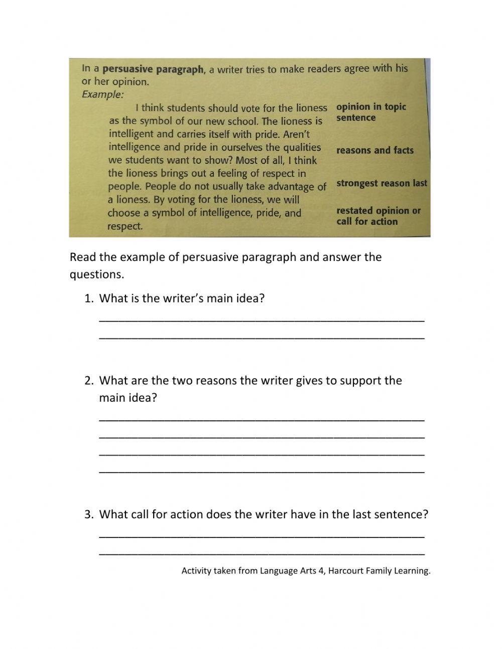 318699 Persuasive Paragrapgh LESLIE CRUZ