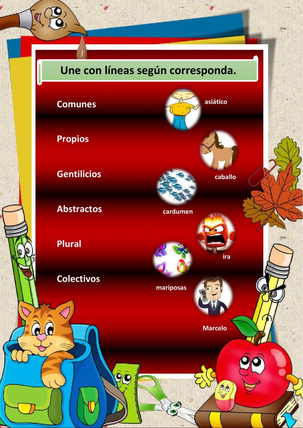 Clases de sustantivos