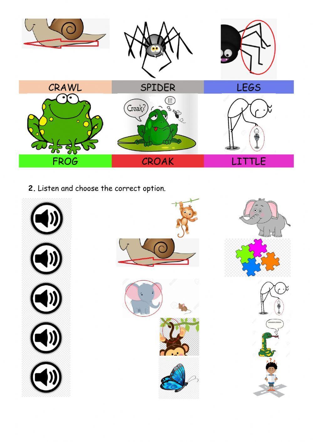 Monkey Puzzle Vocabulary