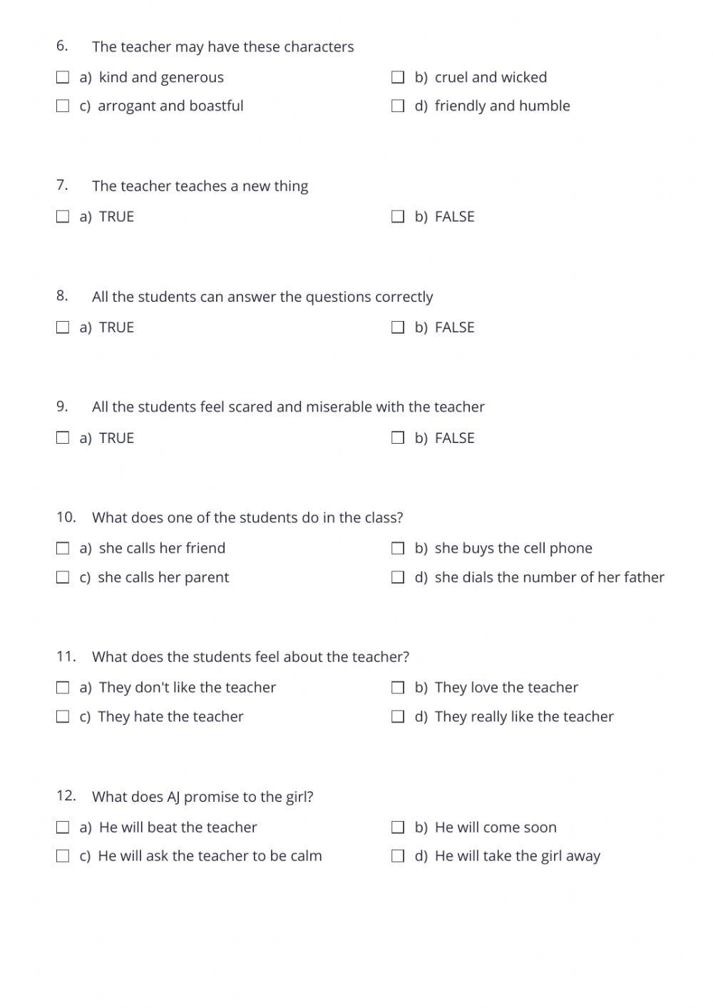 The Evil Teacher The Evil Teacher
