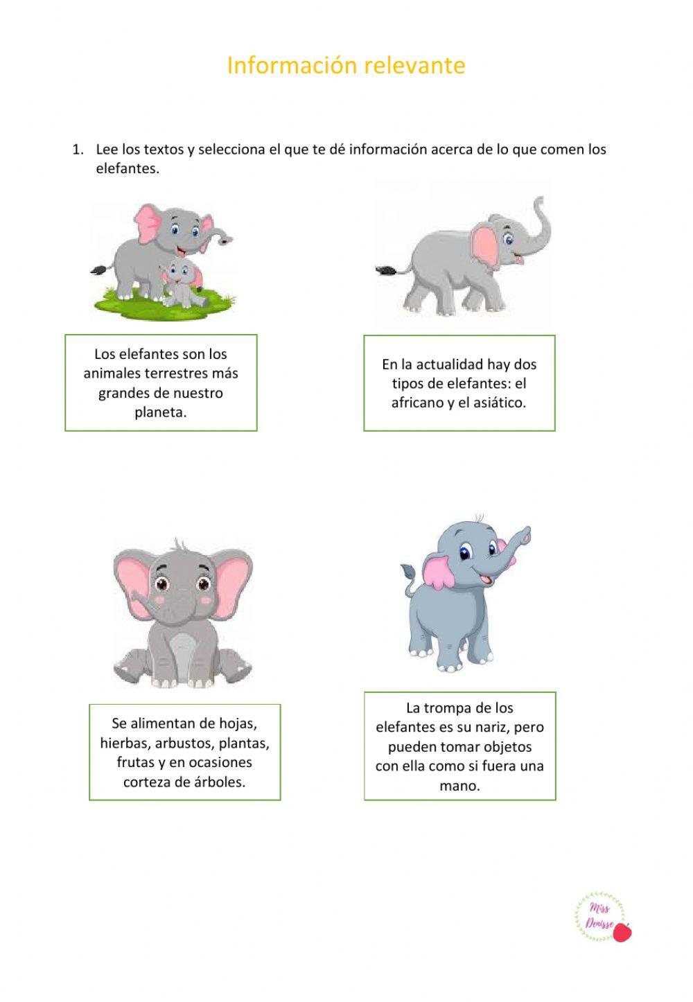 Información relevante