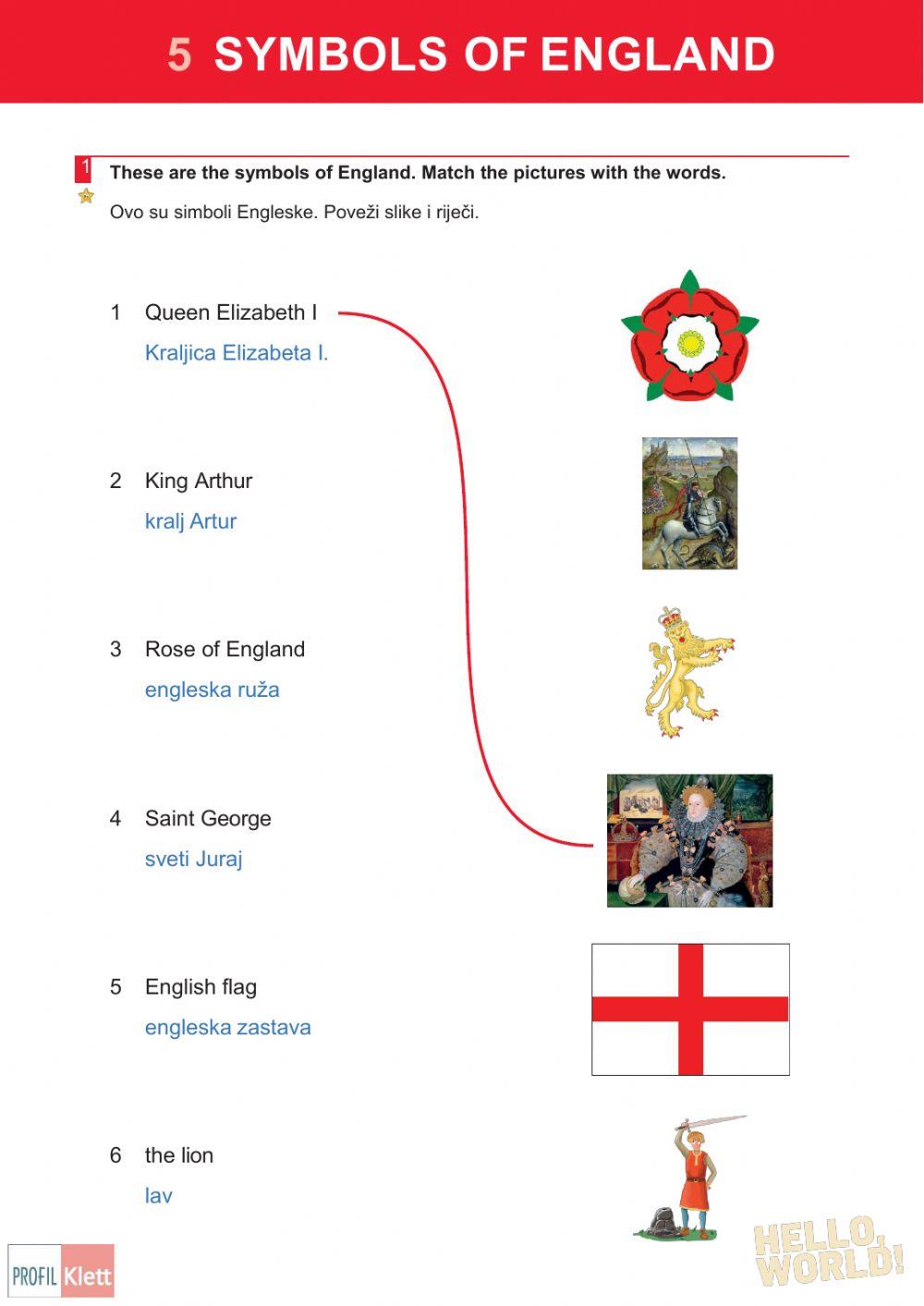HW5-SEN-Unit1-Lesson5 Symbols of England