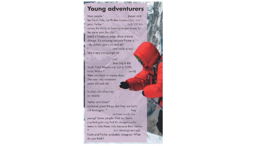 Present perfect and past simple