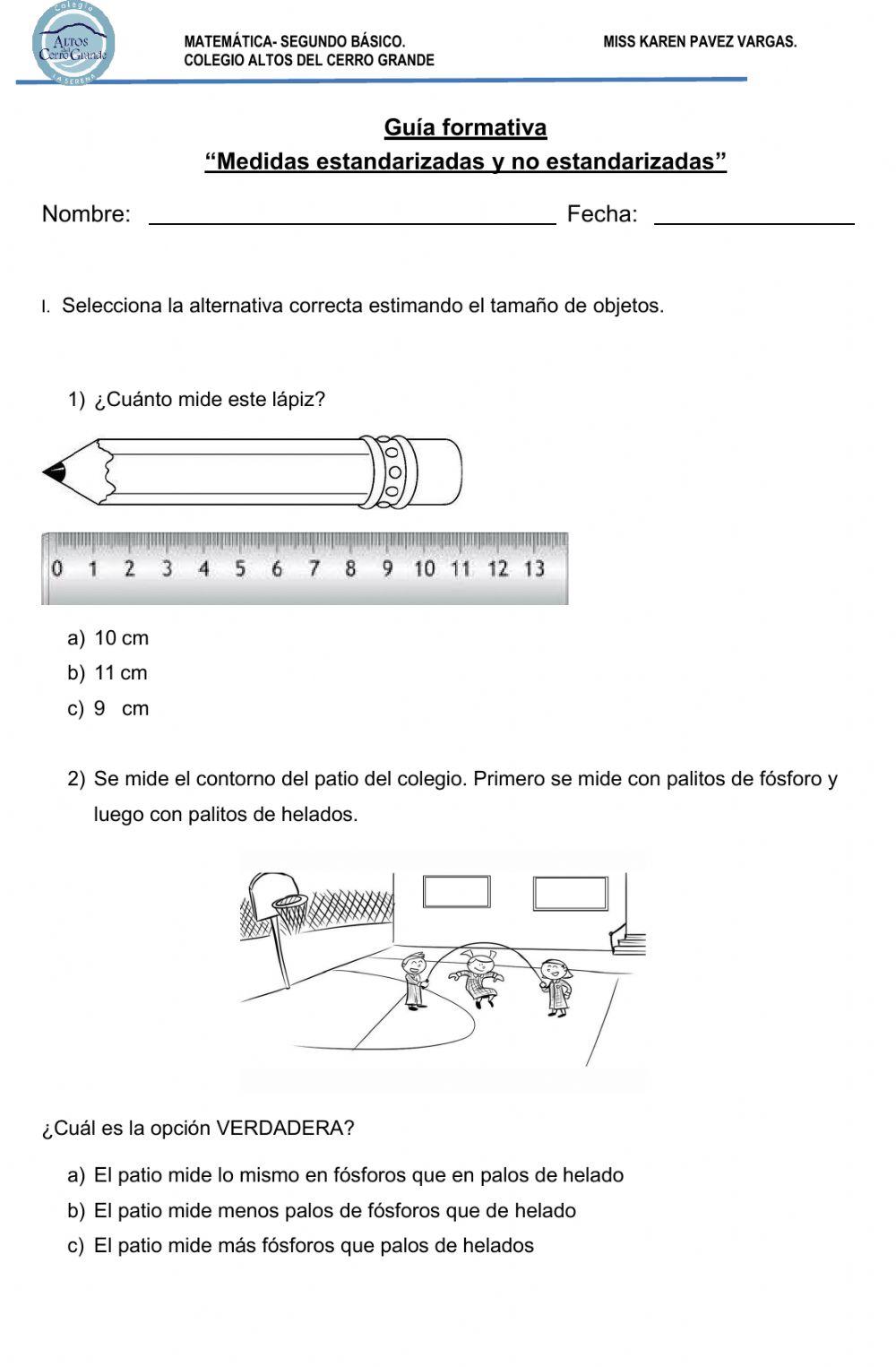 Guía formativa- Longitud