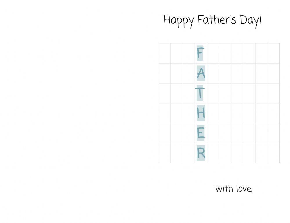 Father's day acronym