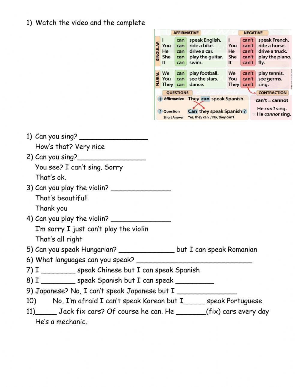 Can asking questions