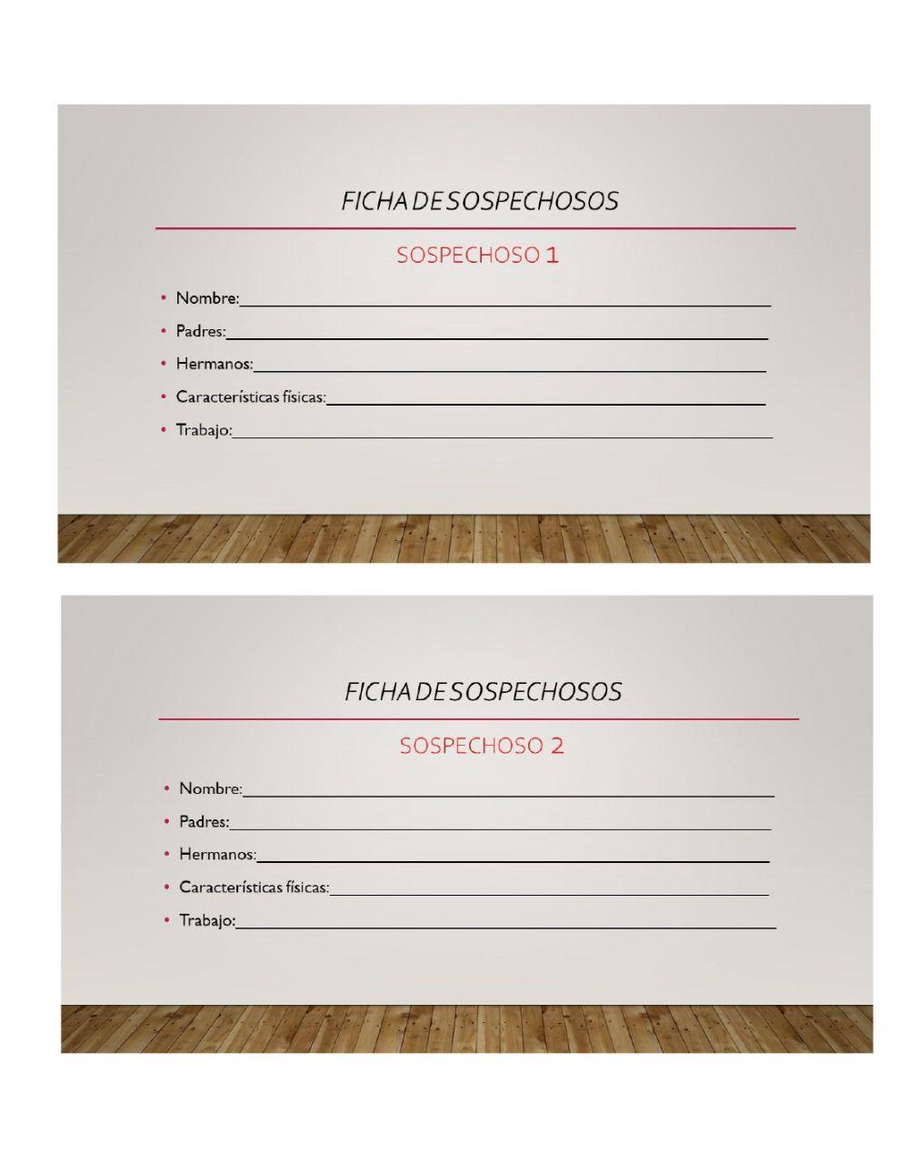 Ficha de sospechosos