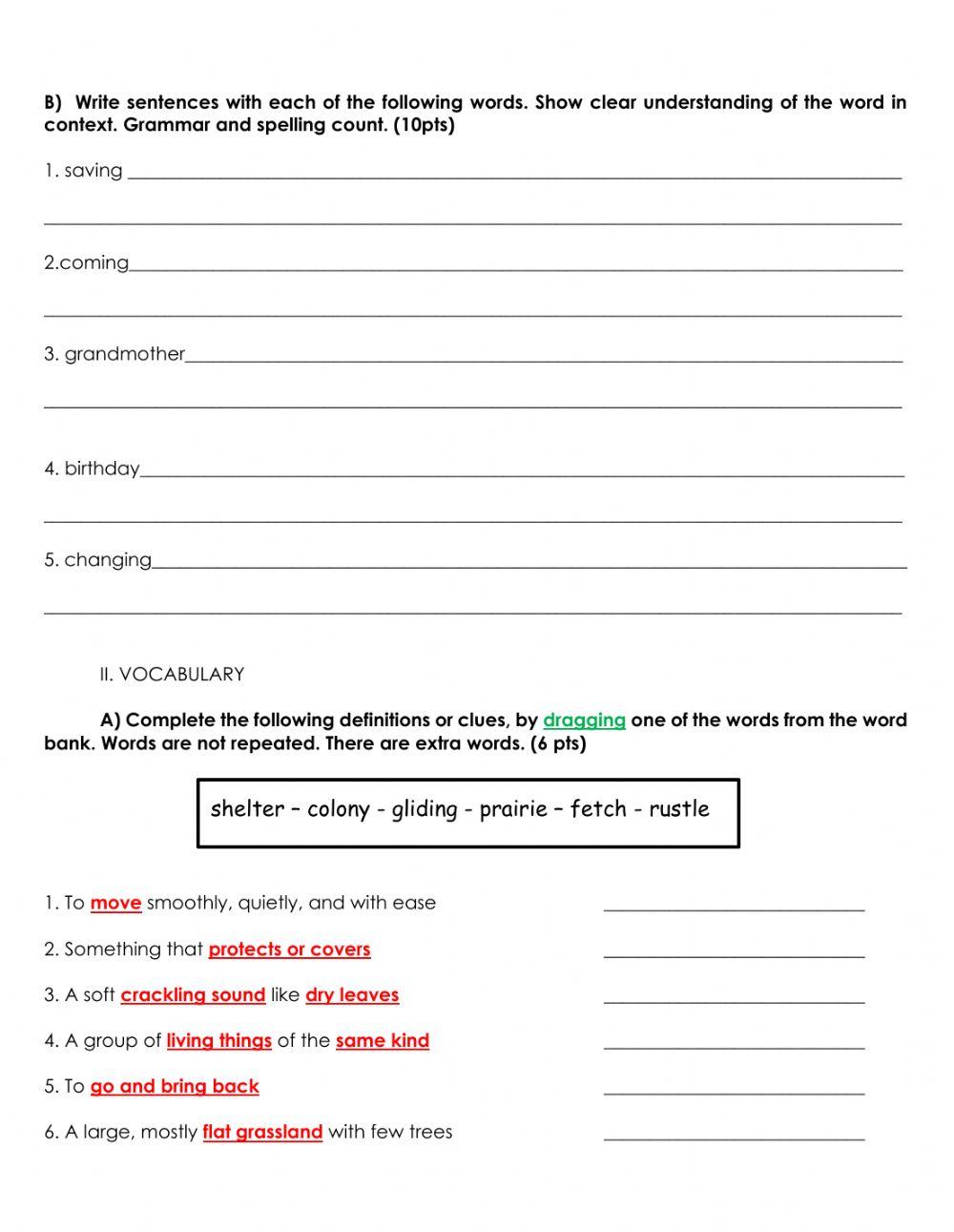 LA CP Week 26 and 27 accomodations