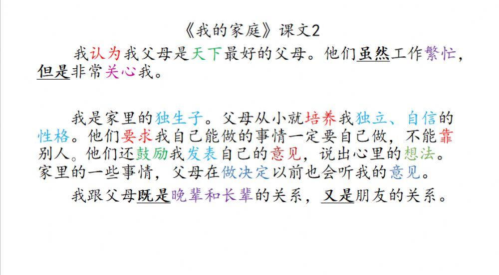 Cme4 第一课 课文二 第一部分