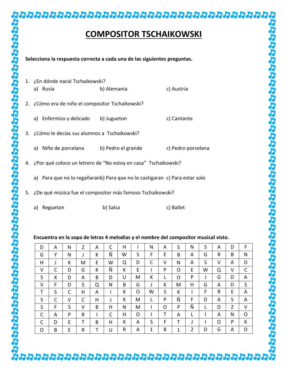 Compositor Tschaikowski