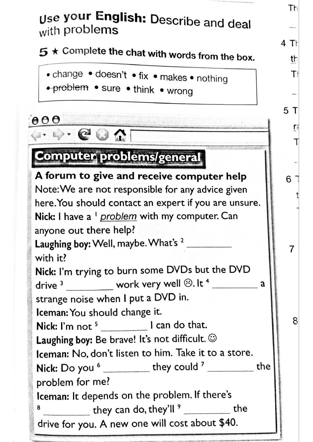 Unit 9 practice teenagers 12 ILUIS