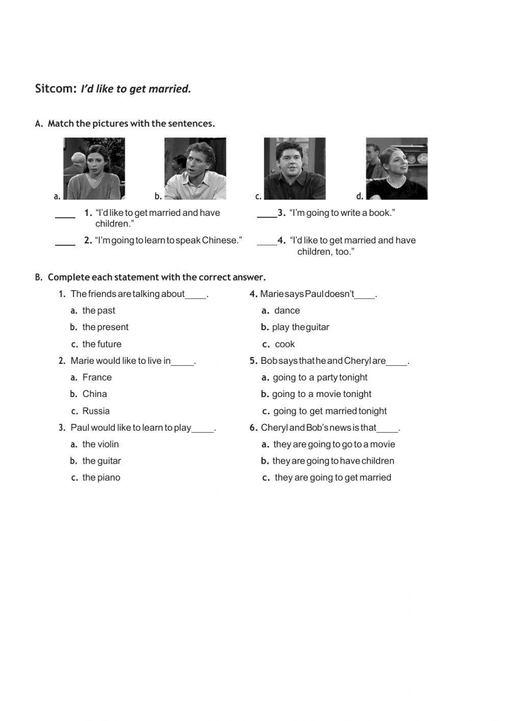 Wishes for the future