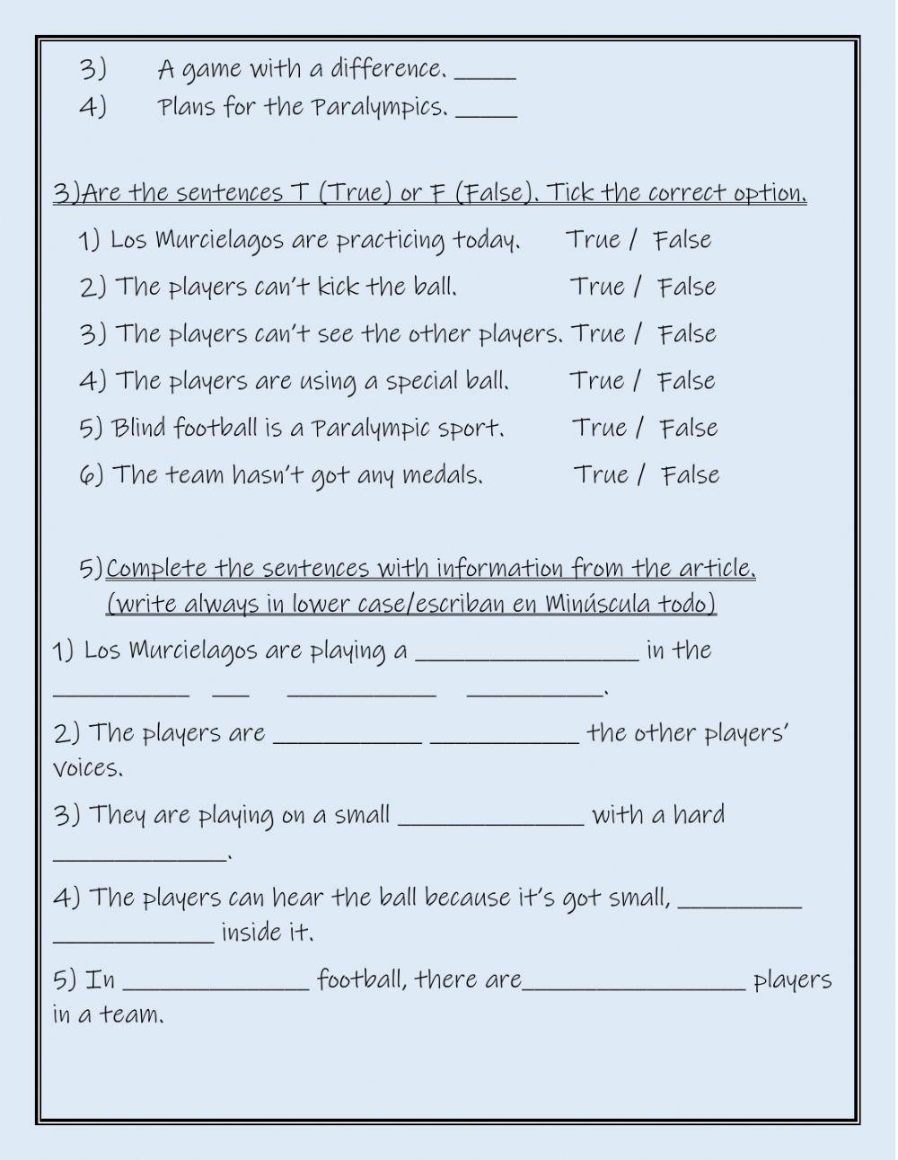 A game with a difference