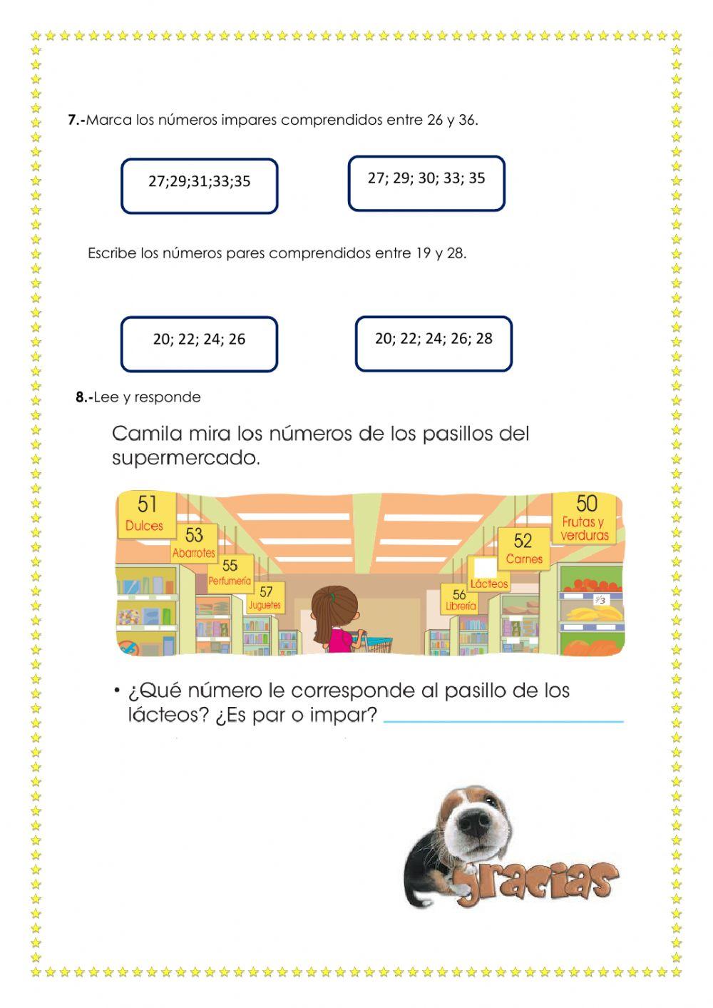 Números pares e impares