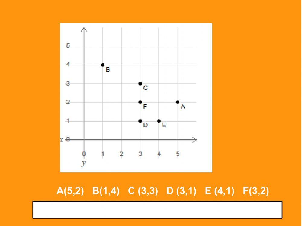 What are coordinates?