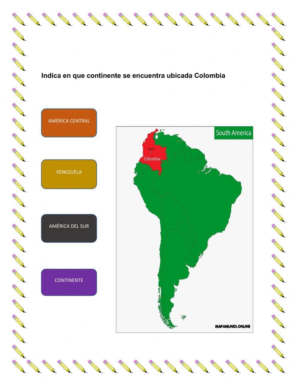 Características de colombia