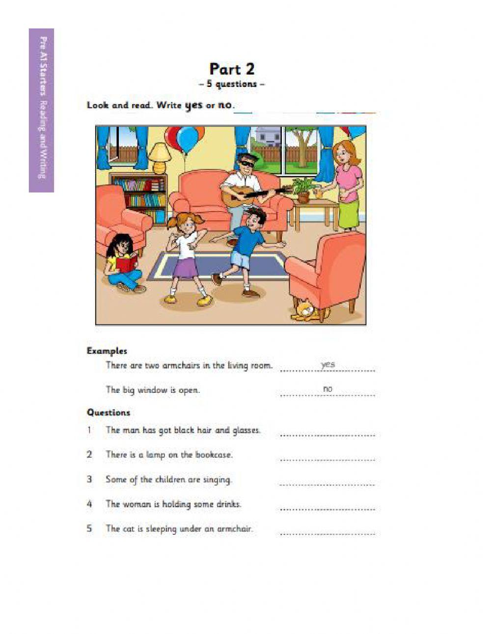 Questionnaire first grade part 2