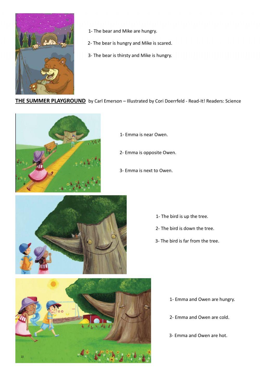 Reading comprehension