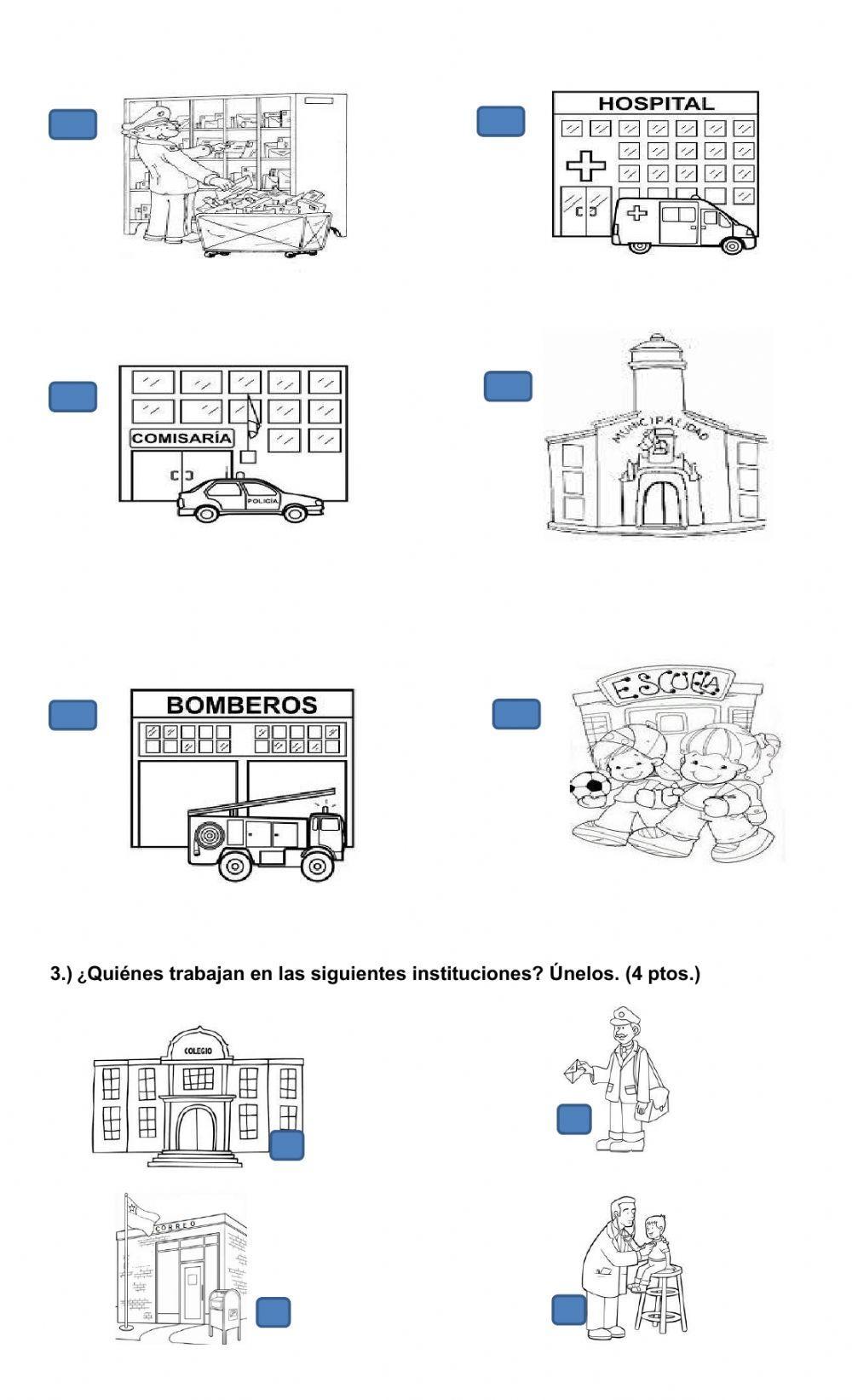 Identificar la labor de las Instituciones de mi comunidad