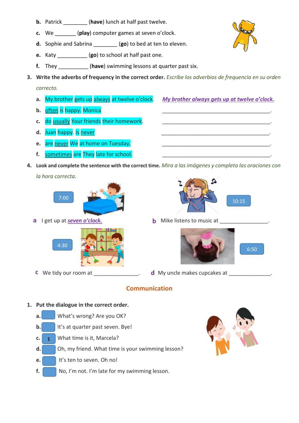 3rd Kids T.T - Practical Work