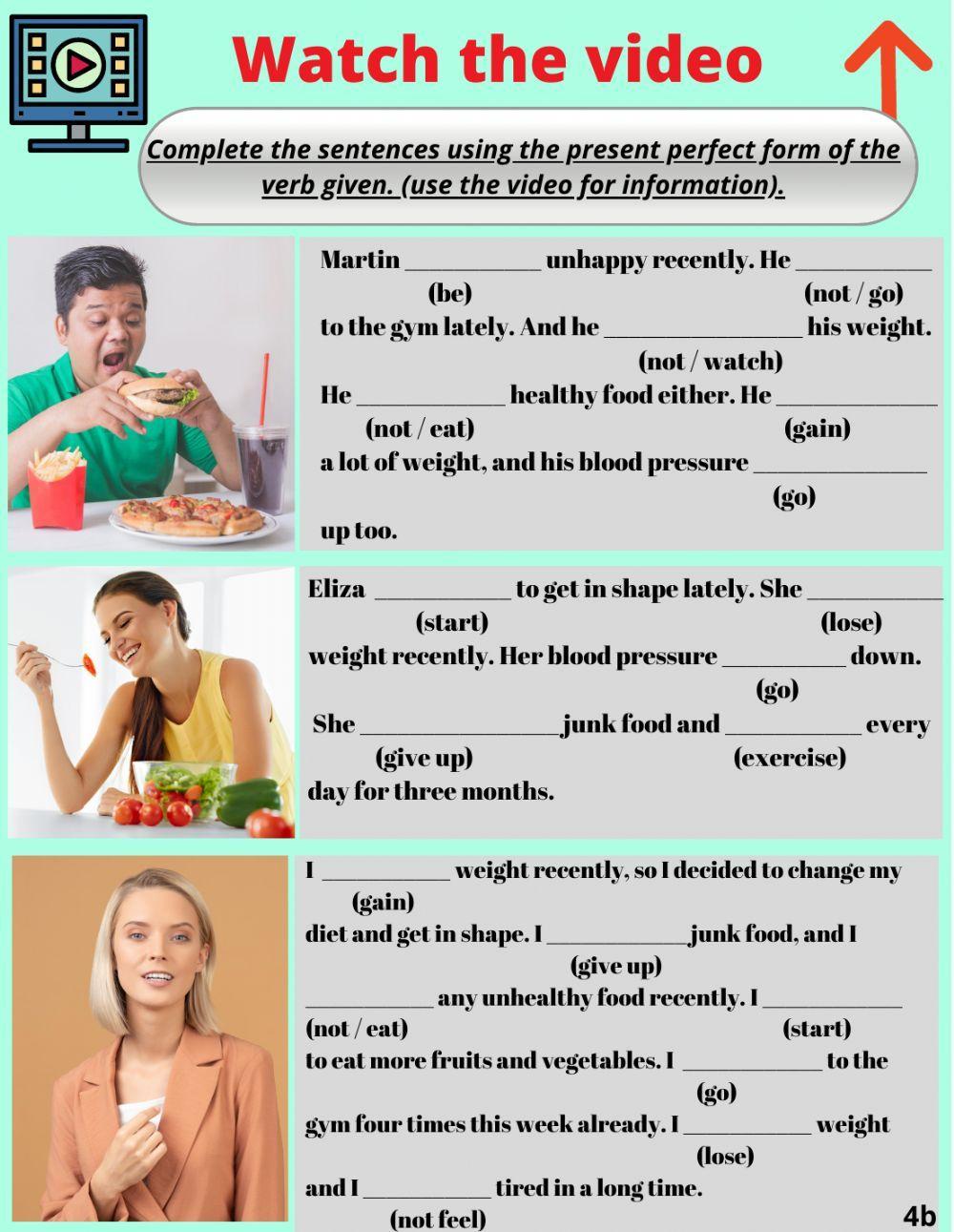 Grammar: Present Perfect with ‘lately & recently’