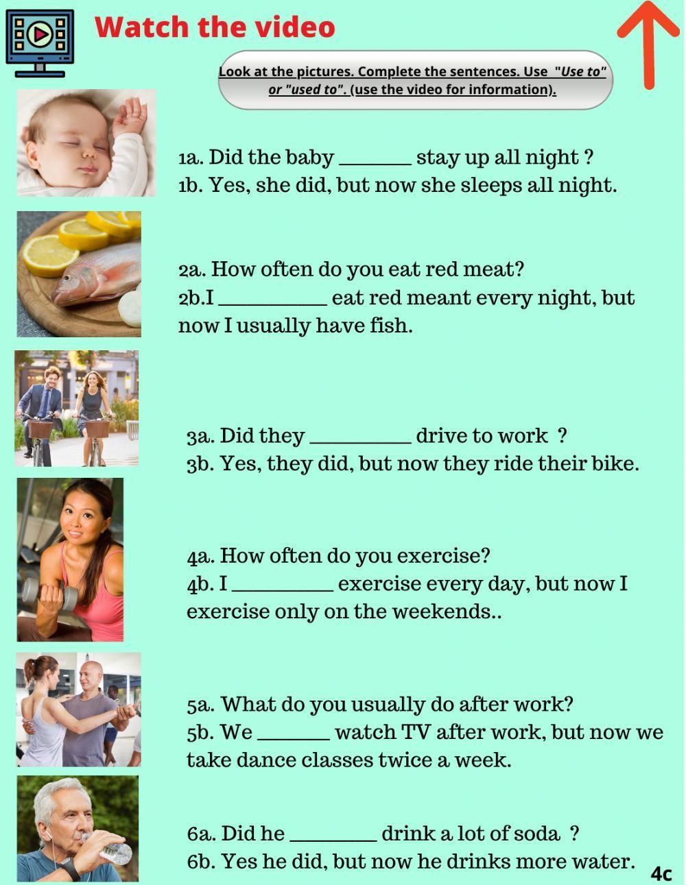 Grammar: use to vs used to