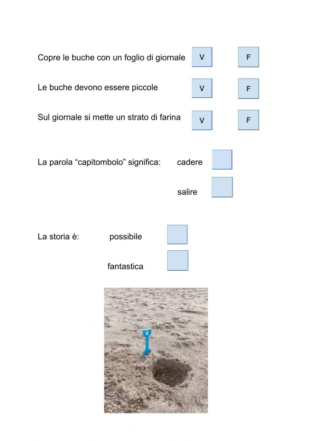 Comprensione del testo e lessico