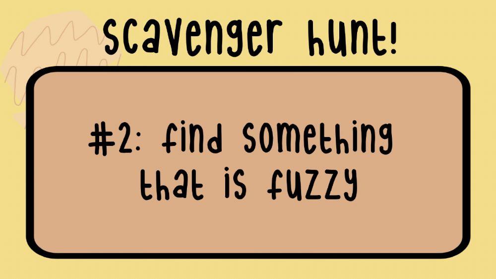 Scavenger Hunt 6 itmes