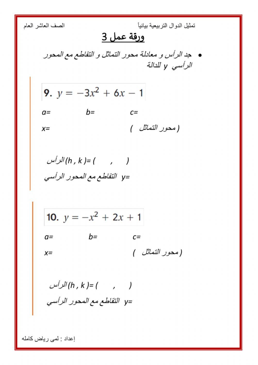 رأس القطع المكافئ