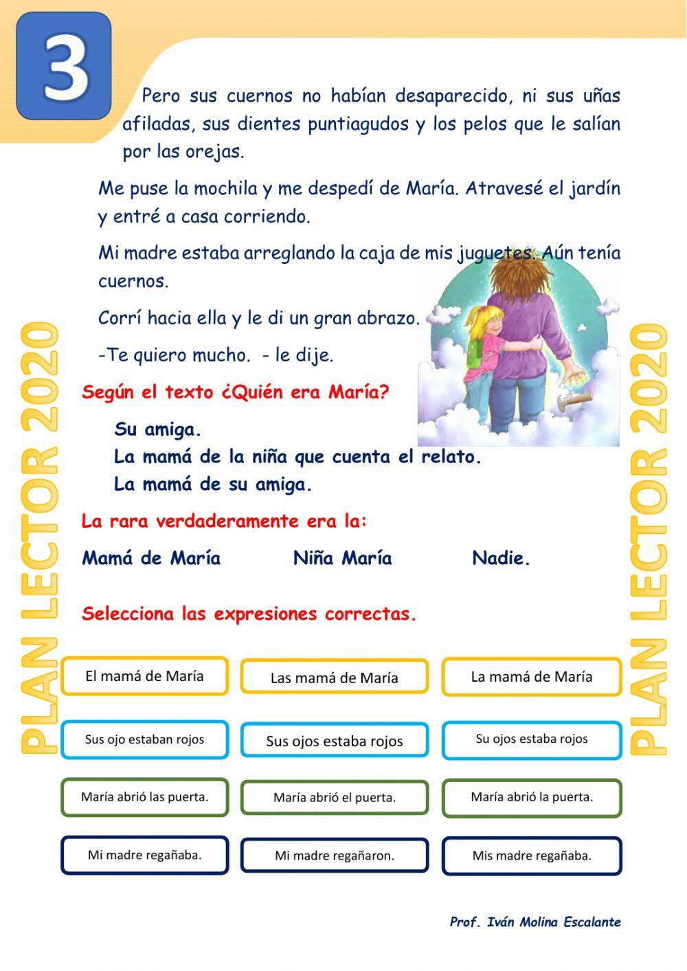 Texto nº 37 mi madre es rara