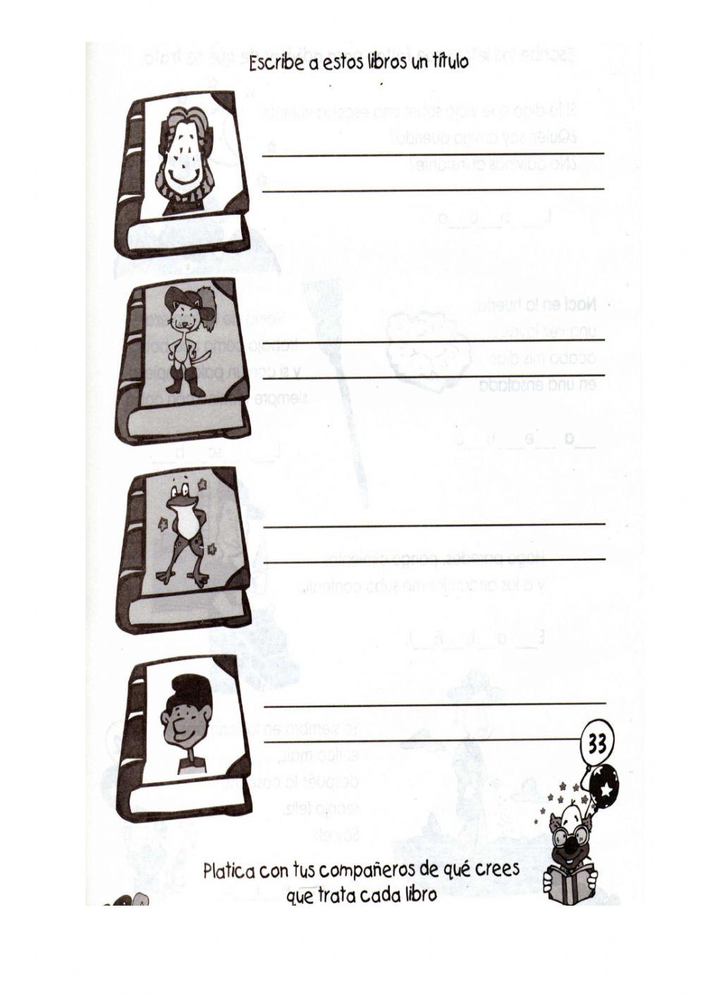 Ejercicios de Español