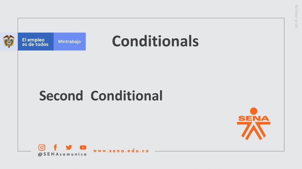 Second Conditional: Videos presentation