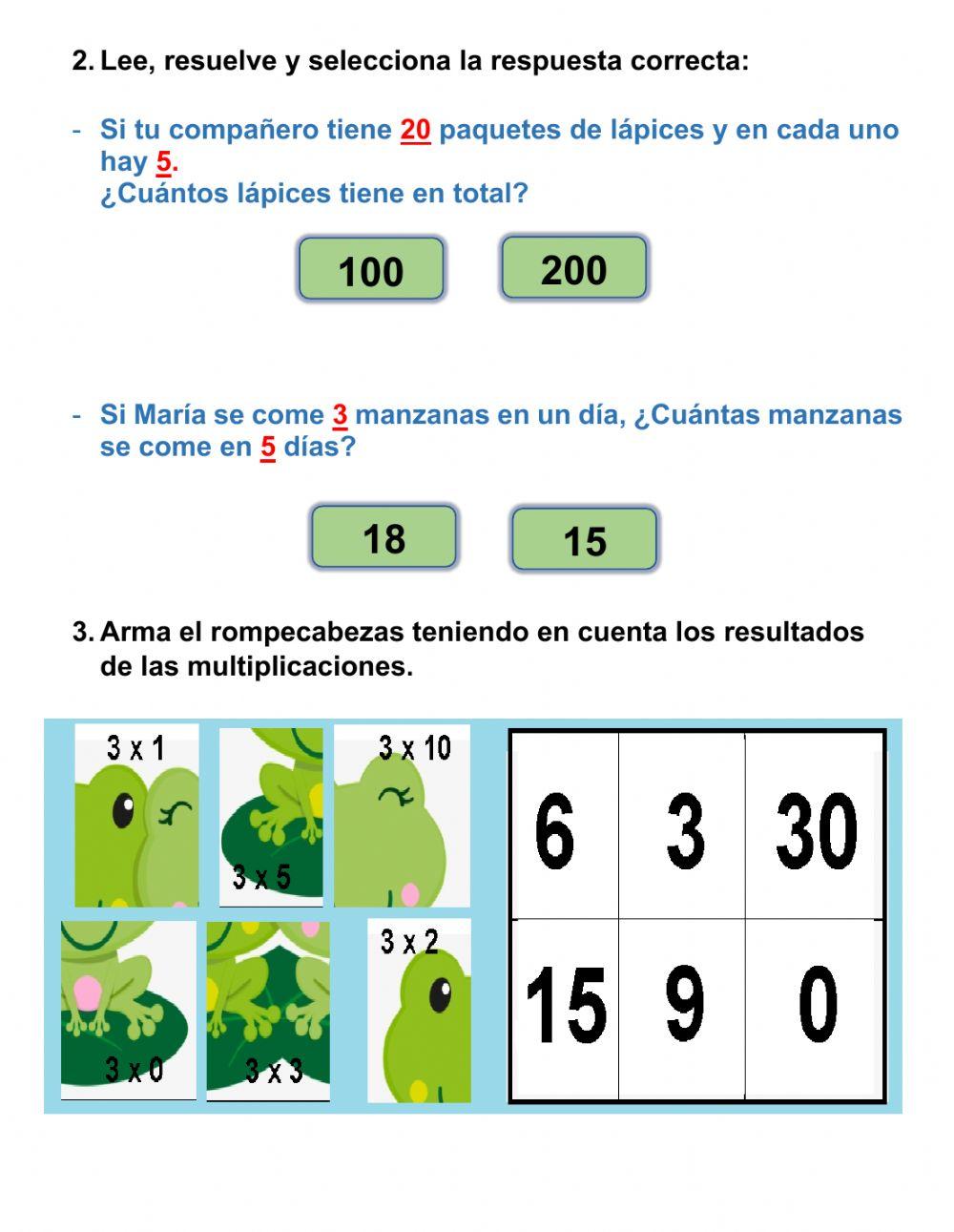 Multiplicación