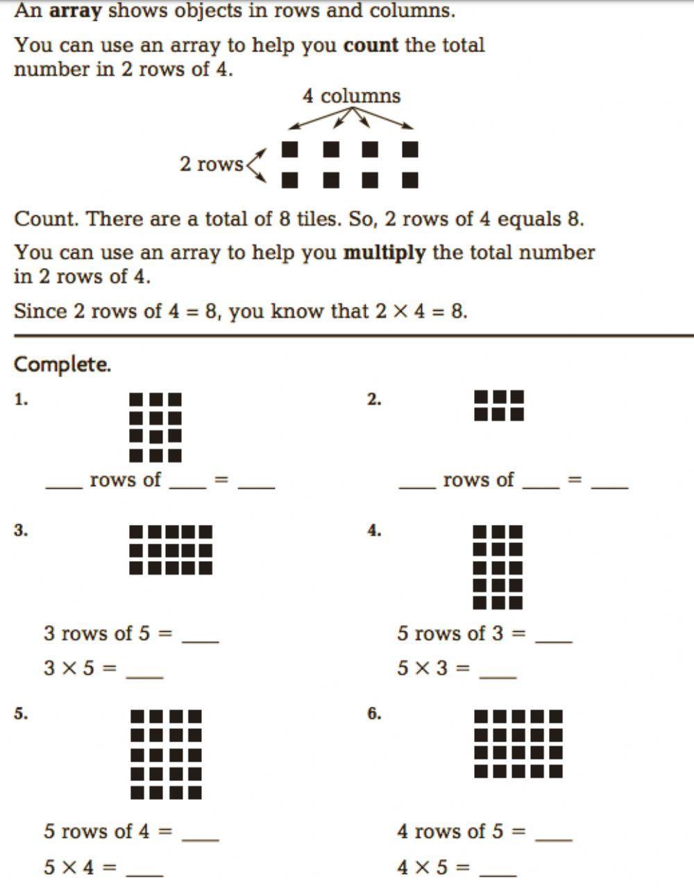 Grade 3 Array