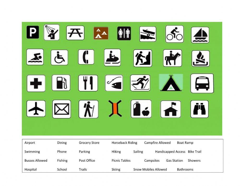 Map Key Symbols