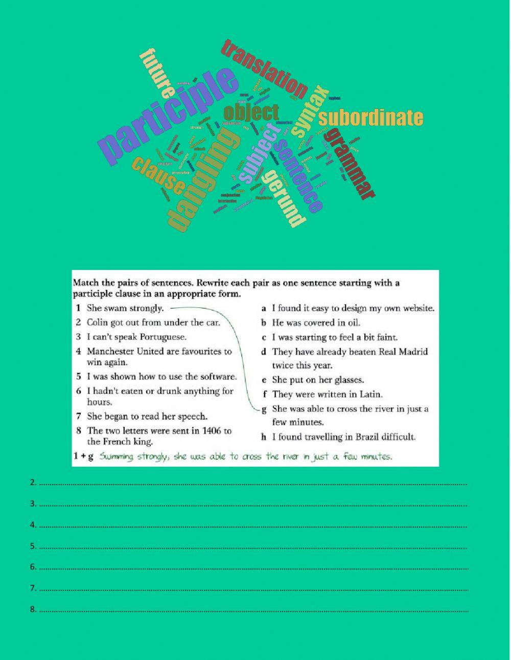 Revision Participles