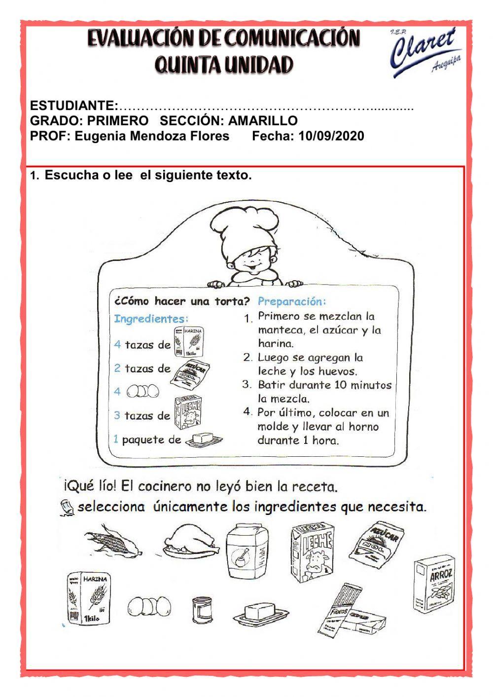 Evaluación de comunicación