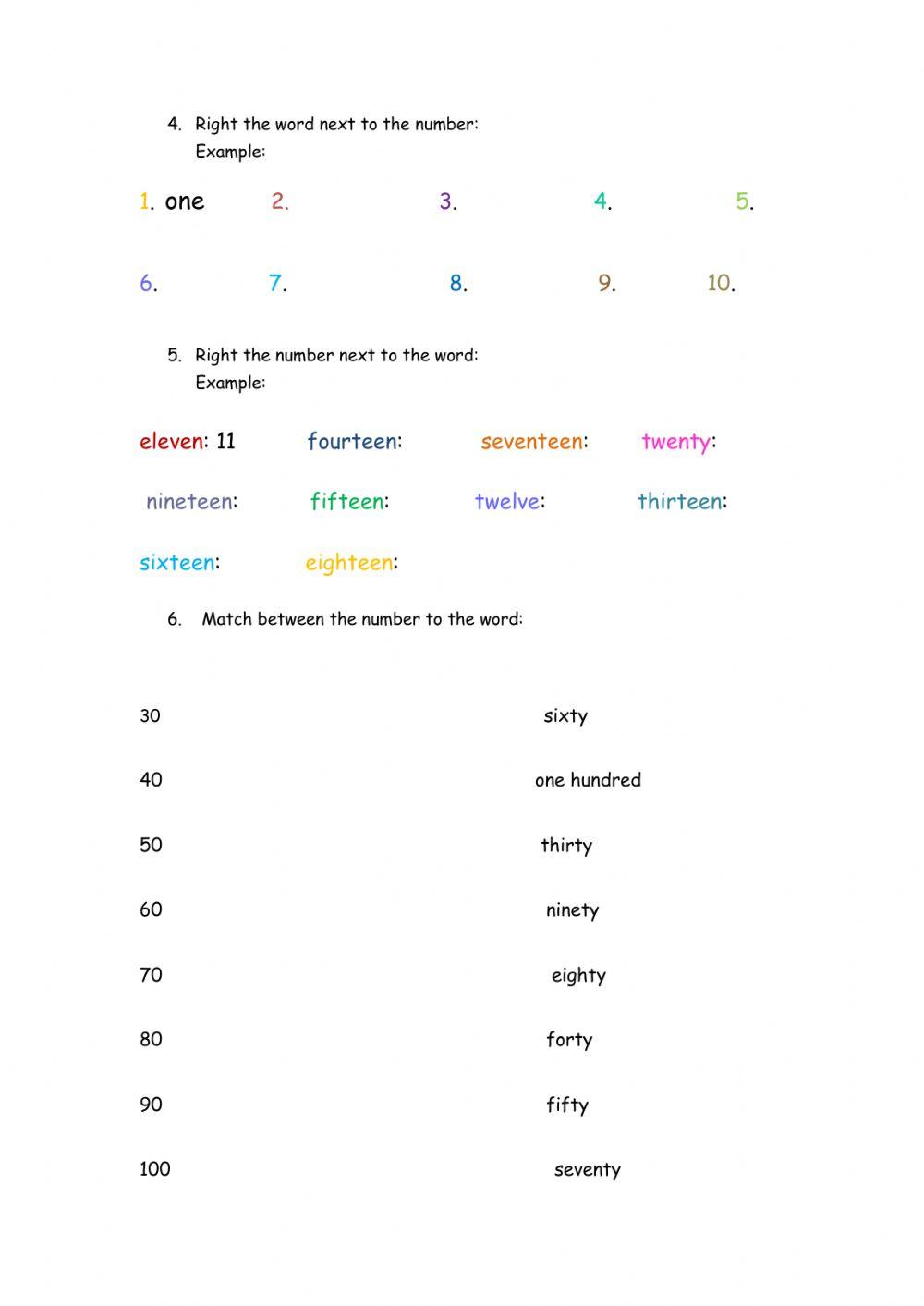 Basic Vocabulary for 5th grade
