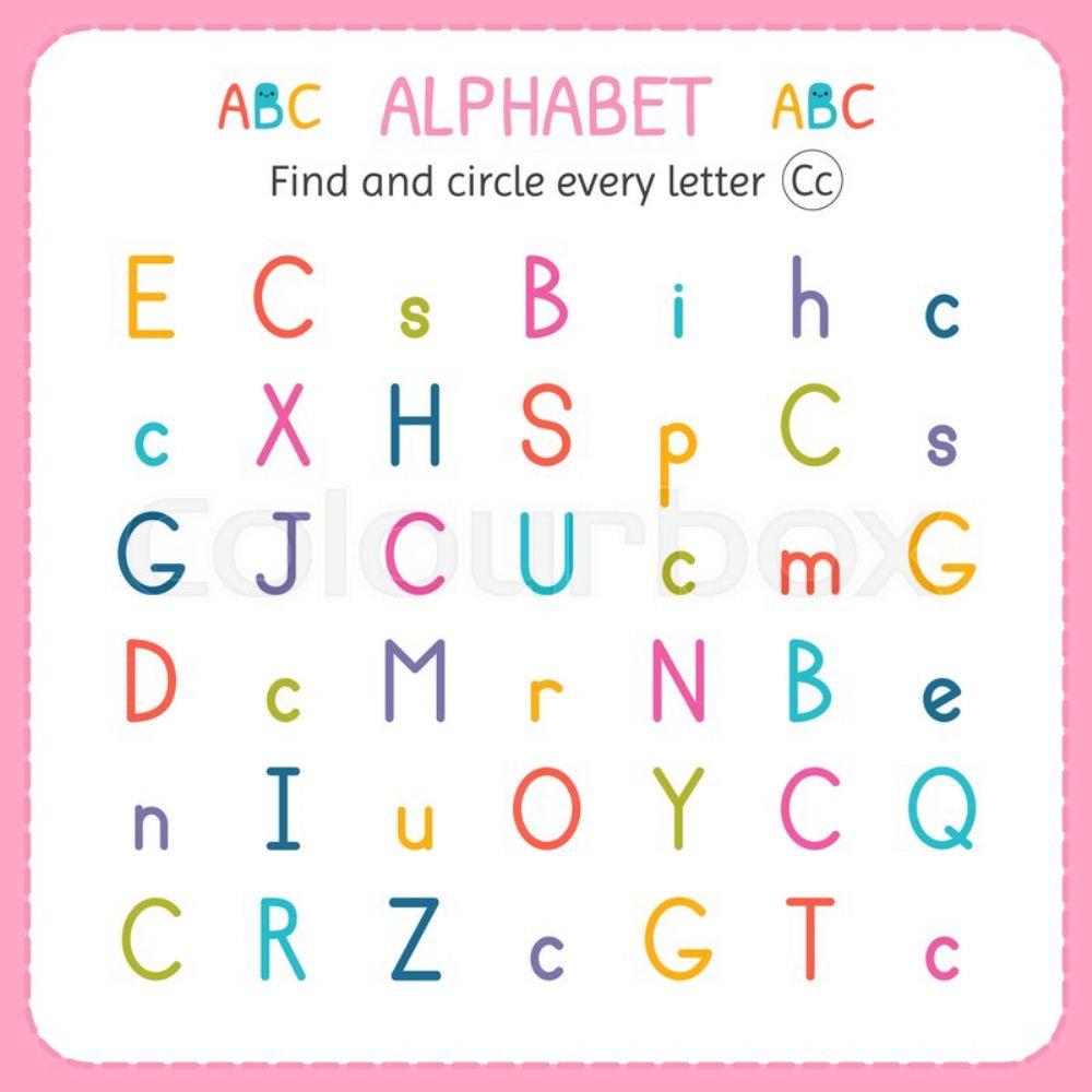 Find letter C,c