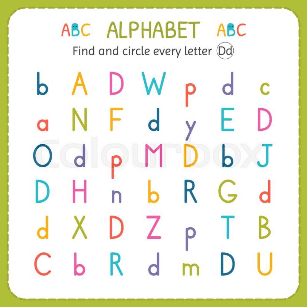 Find letter D,d
