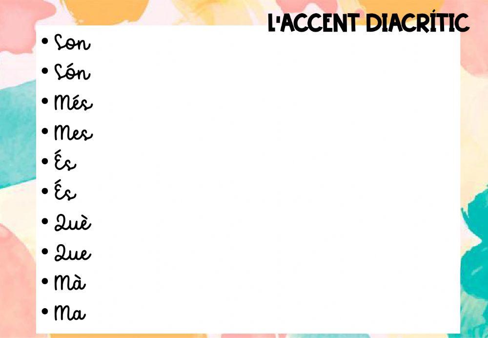 Accentuació valencià