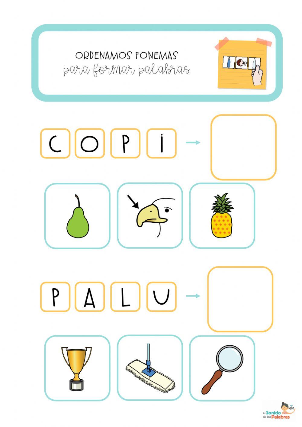 FONEMA P - Conciencia Fonémica