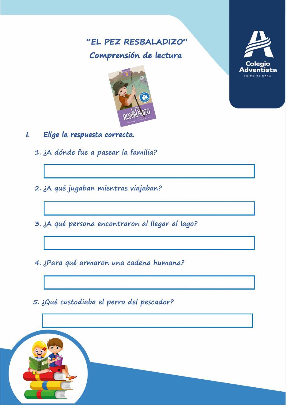 Plan lector -el pez resbaladizo-