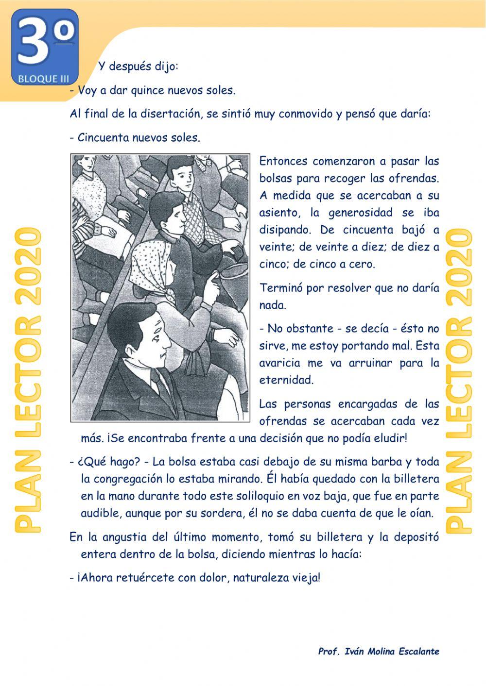 Texto Nº 40 UN REMEDIO PARA LA AVARICIA