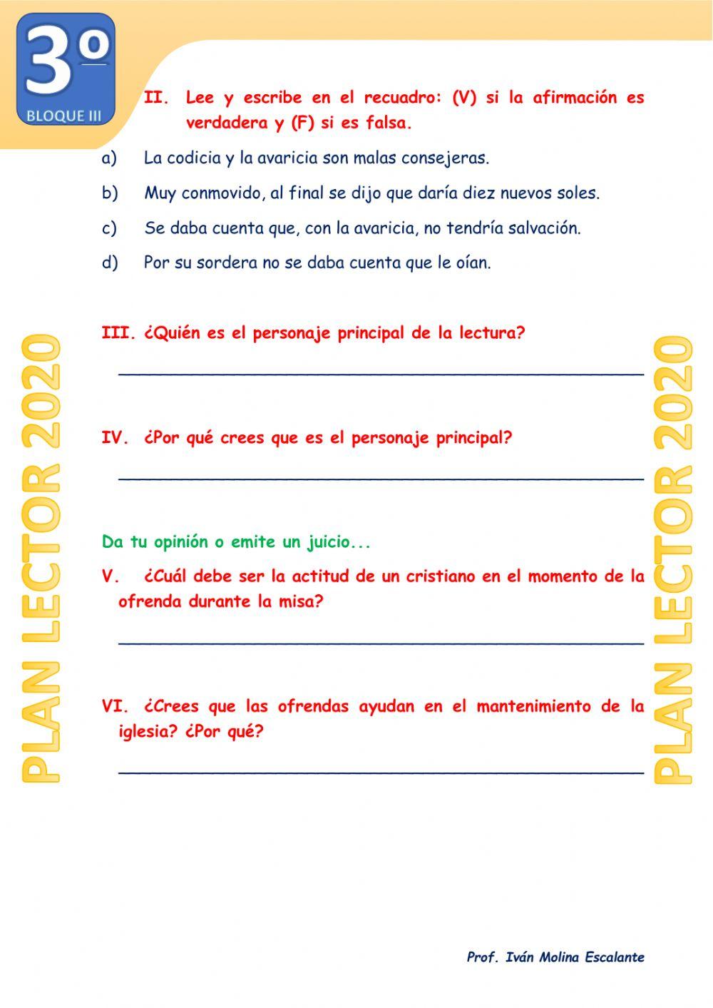 Texto Nº 40 UN REMEDIO PARA LA AVARICIA