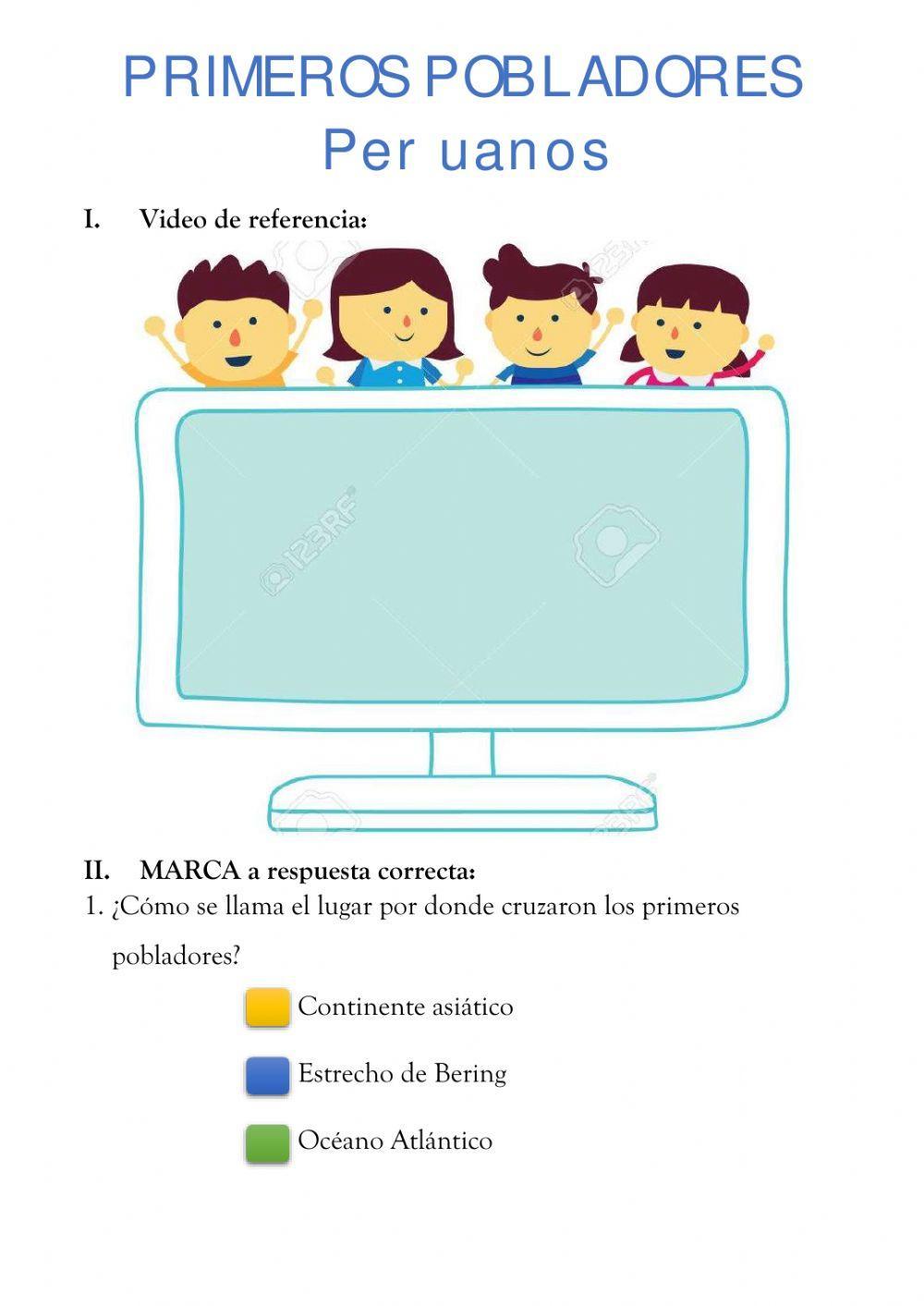 Primeros pobladores peruanos